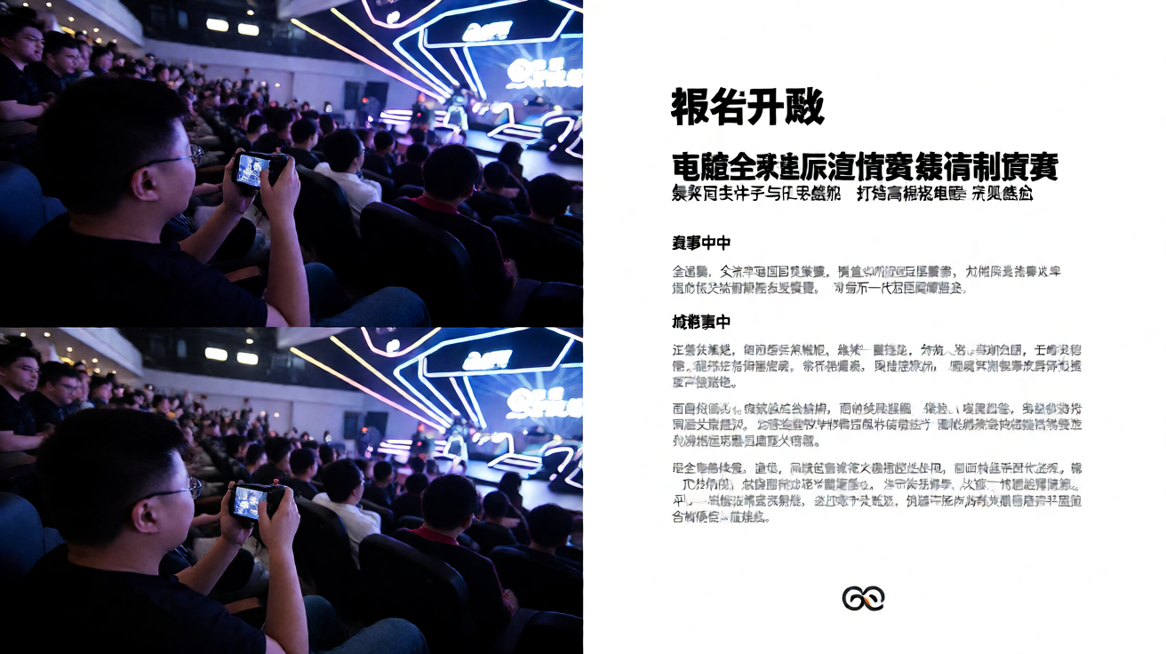 电竞场馆内观众观看比赛